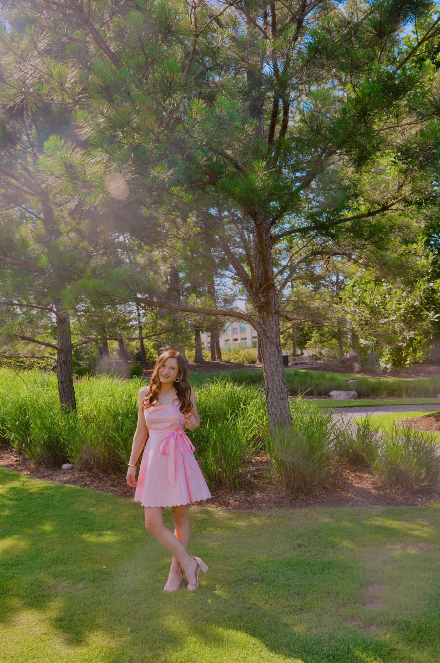 Blushing In Pink Dress
