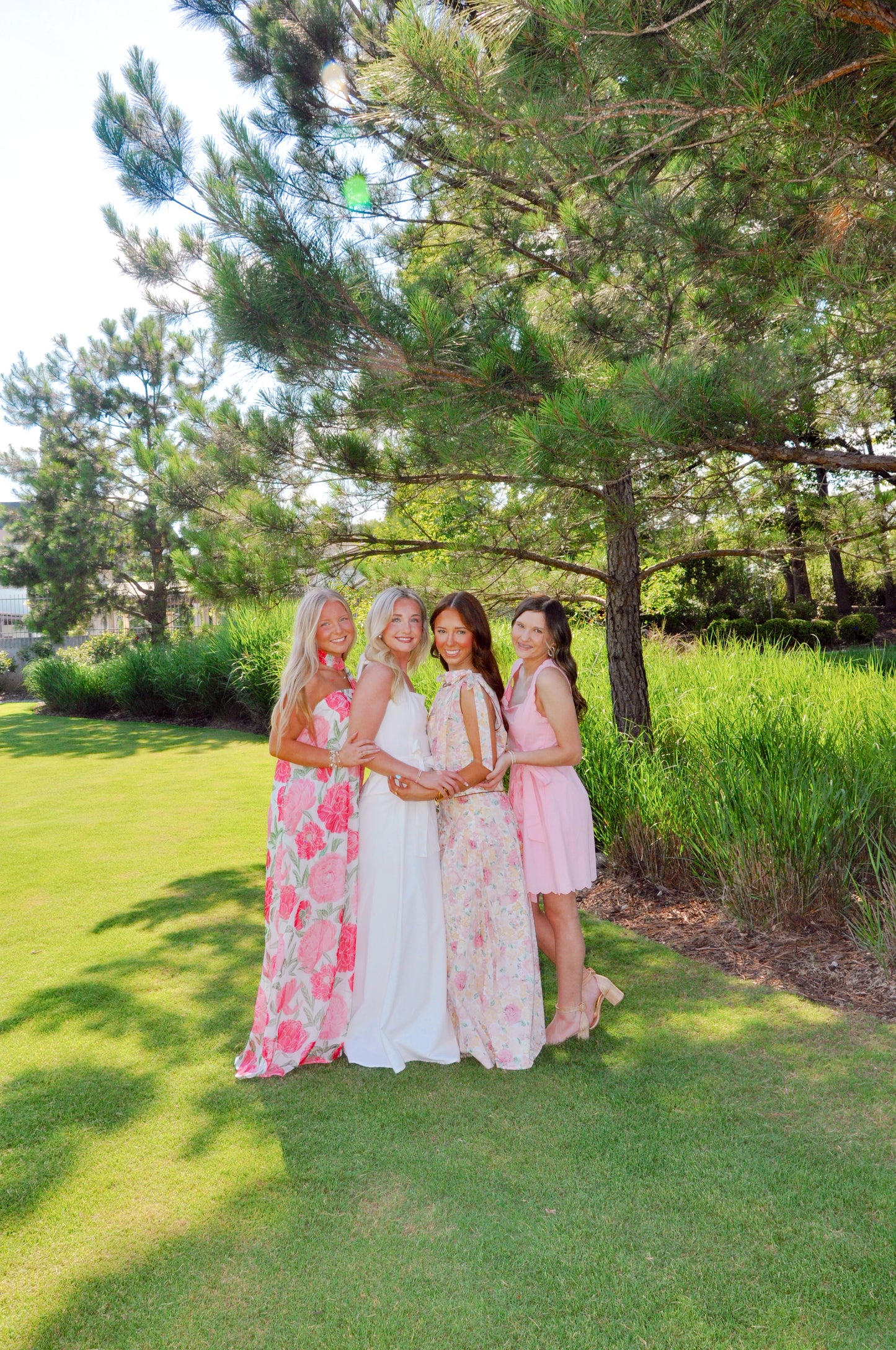 Pretty Peonies Skirt Set